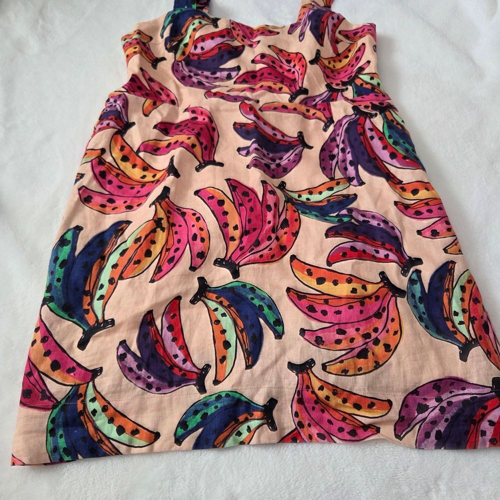 FARM Rio Colorful Banana Print Mini Dress XL - Picture 5 of 10